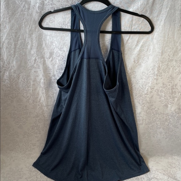 NWT Xersion Navy Racerback Tank Top. Size large. 100% polyester. - Picture 2 of 4